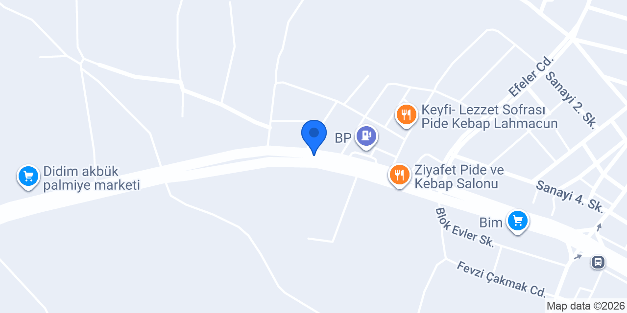 Akın Vidanjör ve Su Tankeri konumu