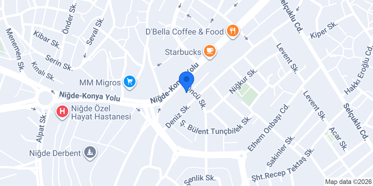 Niğde Aile Danışma Merkezi konumu