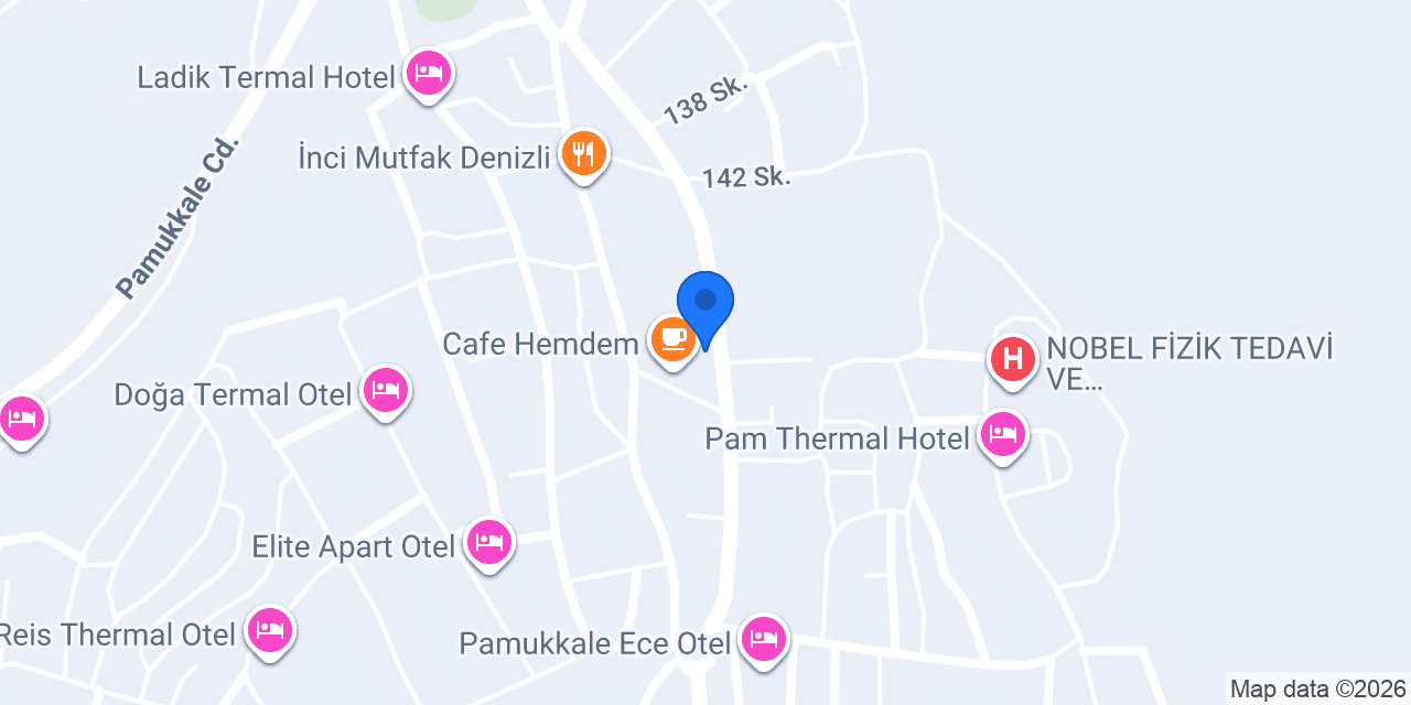 Roma Termal Apart Otel konumu