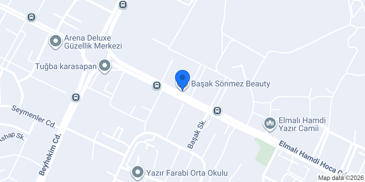 Başak Sönmez Beauty konumu