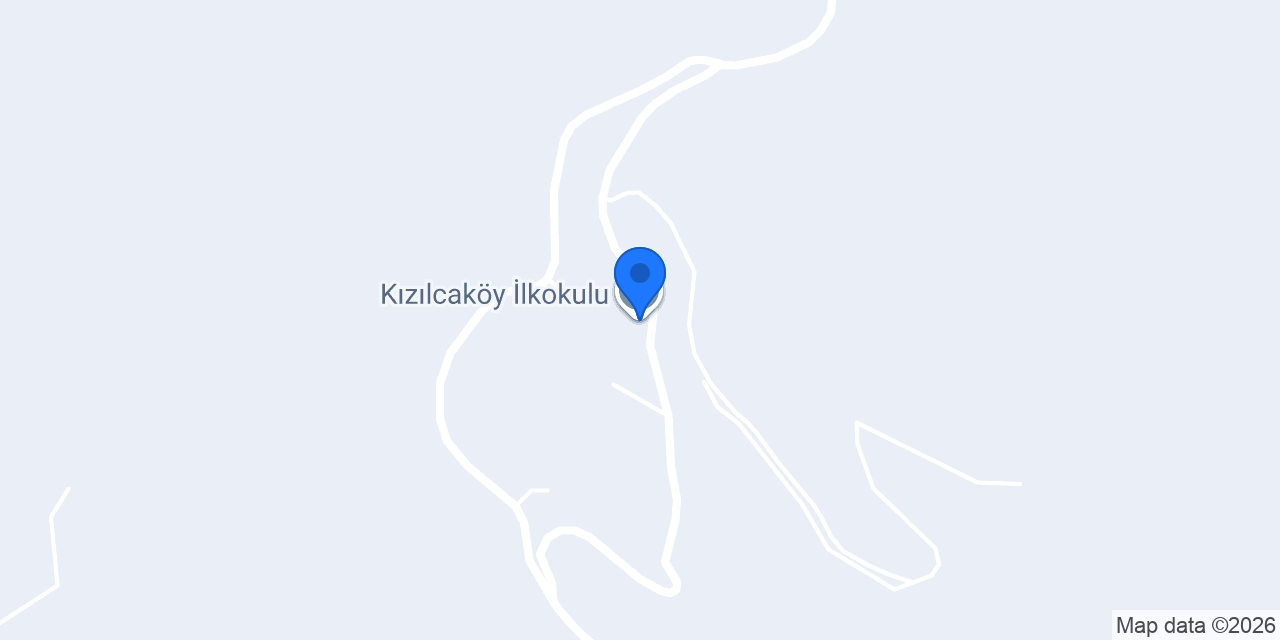 Kızılcaköy İlkokulu konumu