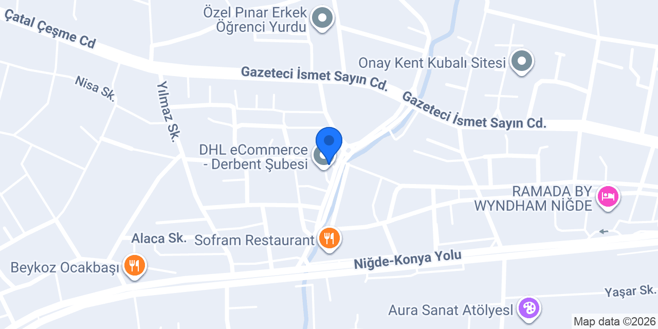 Atlas Erkek Kuaförü konumu