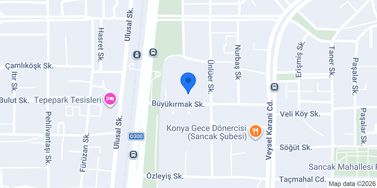 Otokoç 2. El Konya Şubesi konumu