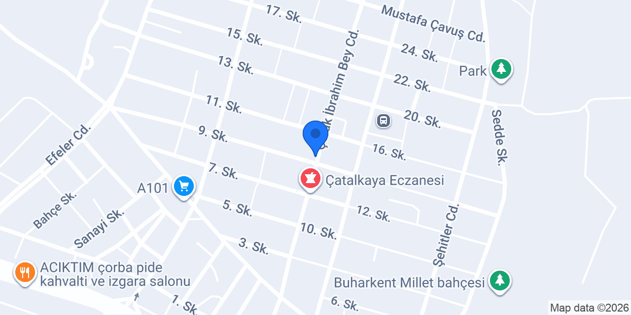 GÖZDE Kuyumculuk konumu