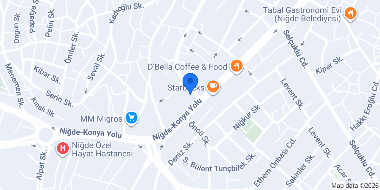 Boşnak böreği niğde konumu