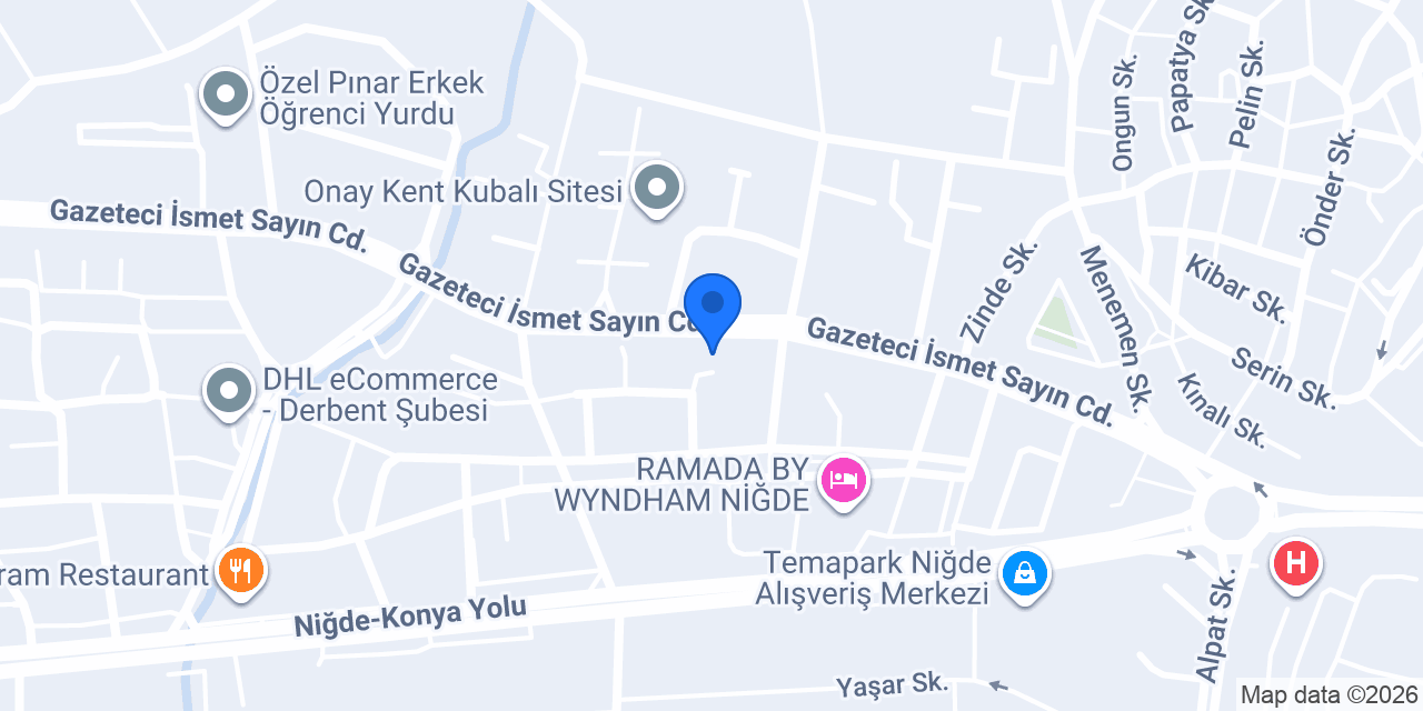 PASTANNEM CAFE konumu