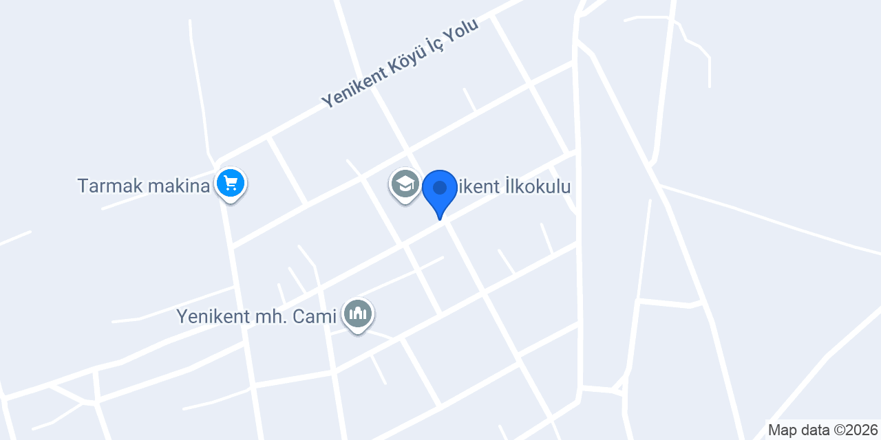 Yenikent Köyü Muhtarlığı konumu