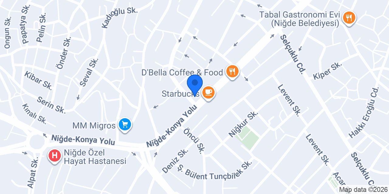 Milano Erkek Kuaförü konumu