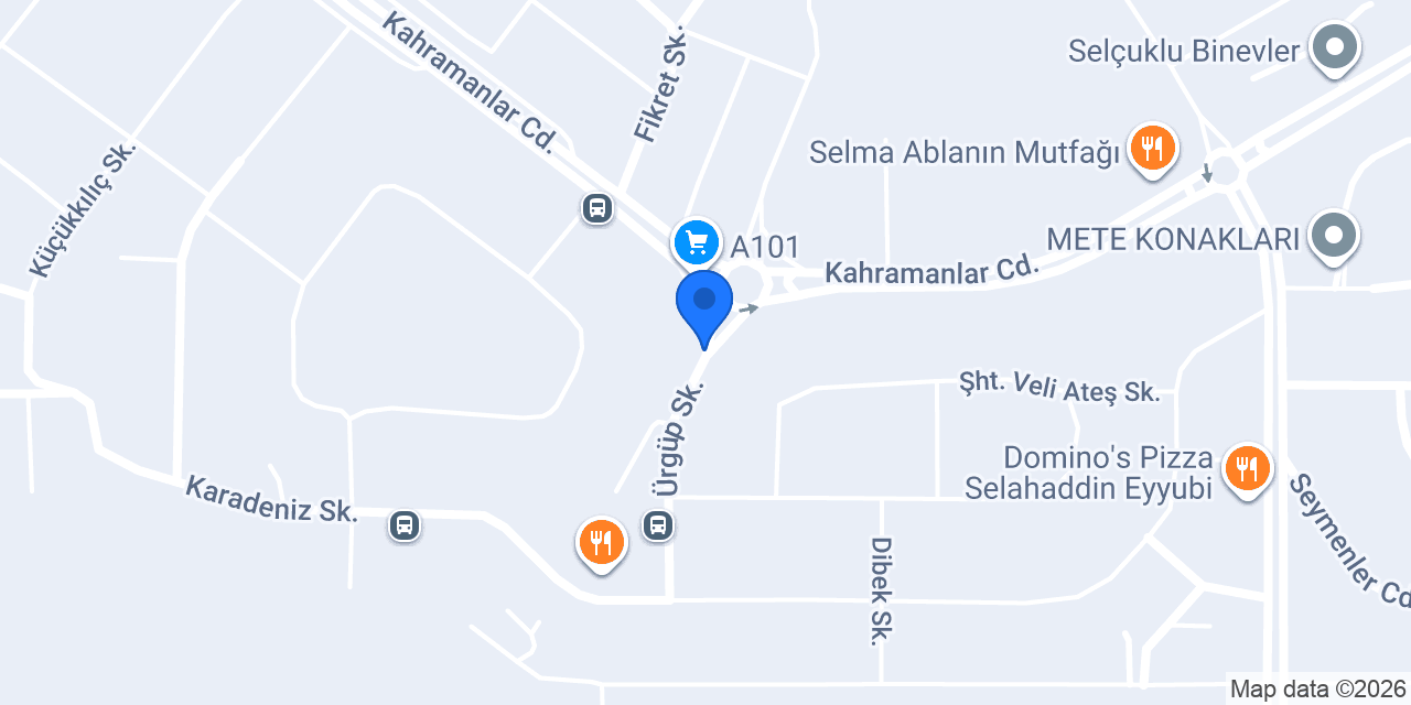 Eynes Elektrik Avize ve Hırdavat konumu