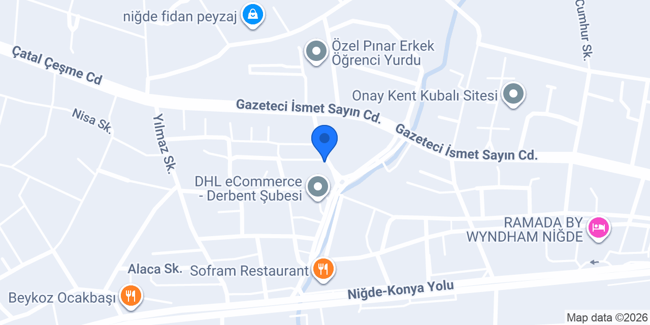 Dr. Ali Rıza Erdoğan Kliniği konumu