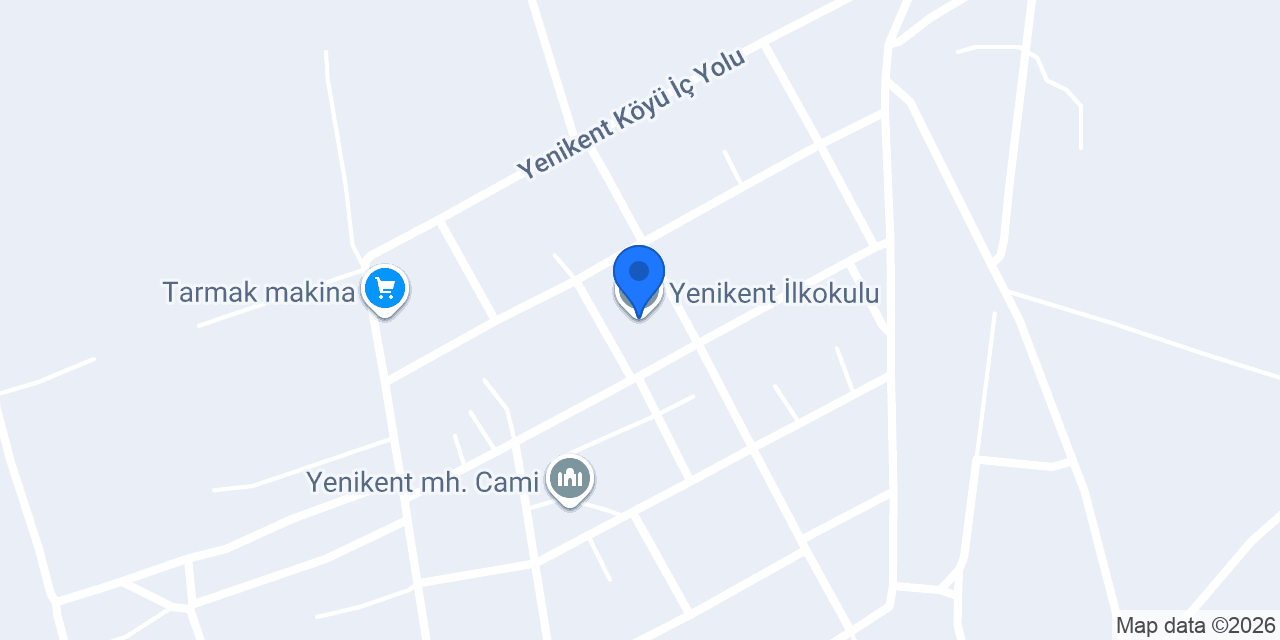 Yenikent İlkokulu konumu
