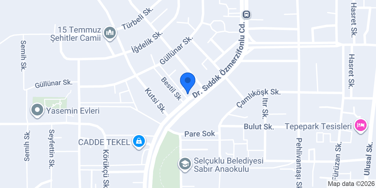Elit Petshop konumu