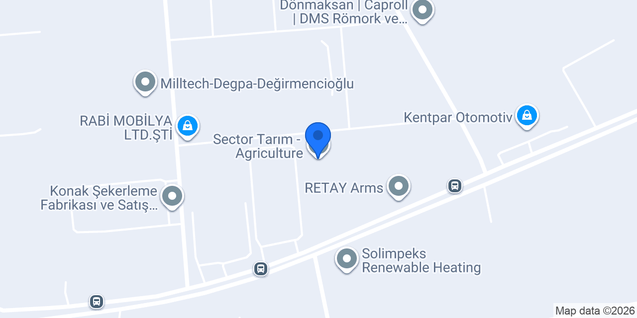 Sector Tarım - Agriculture konumu