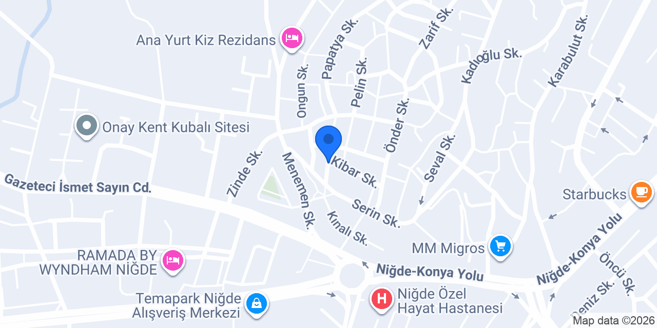 UZUNLAR YAPI İNSAAR konumu