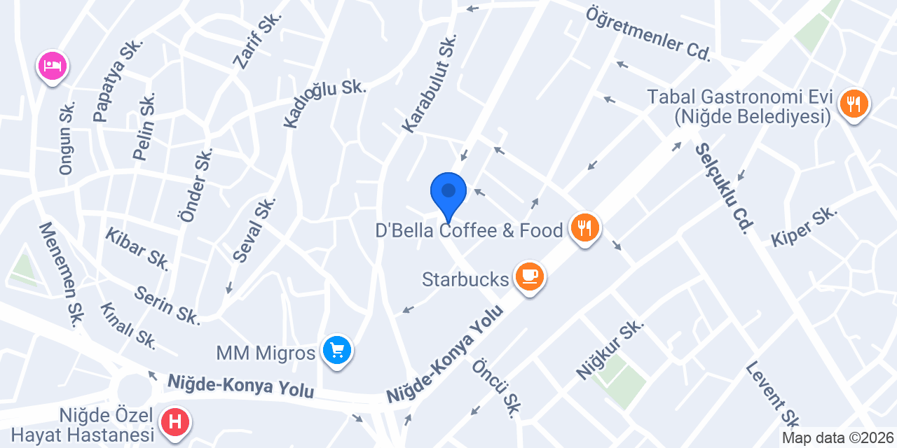 sekiz cafe konumu