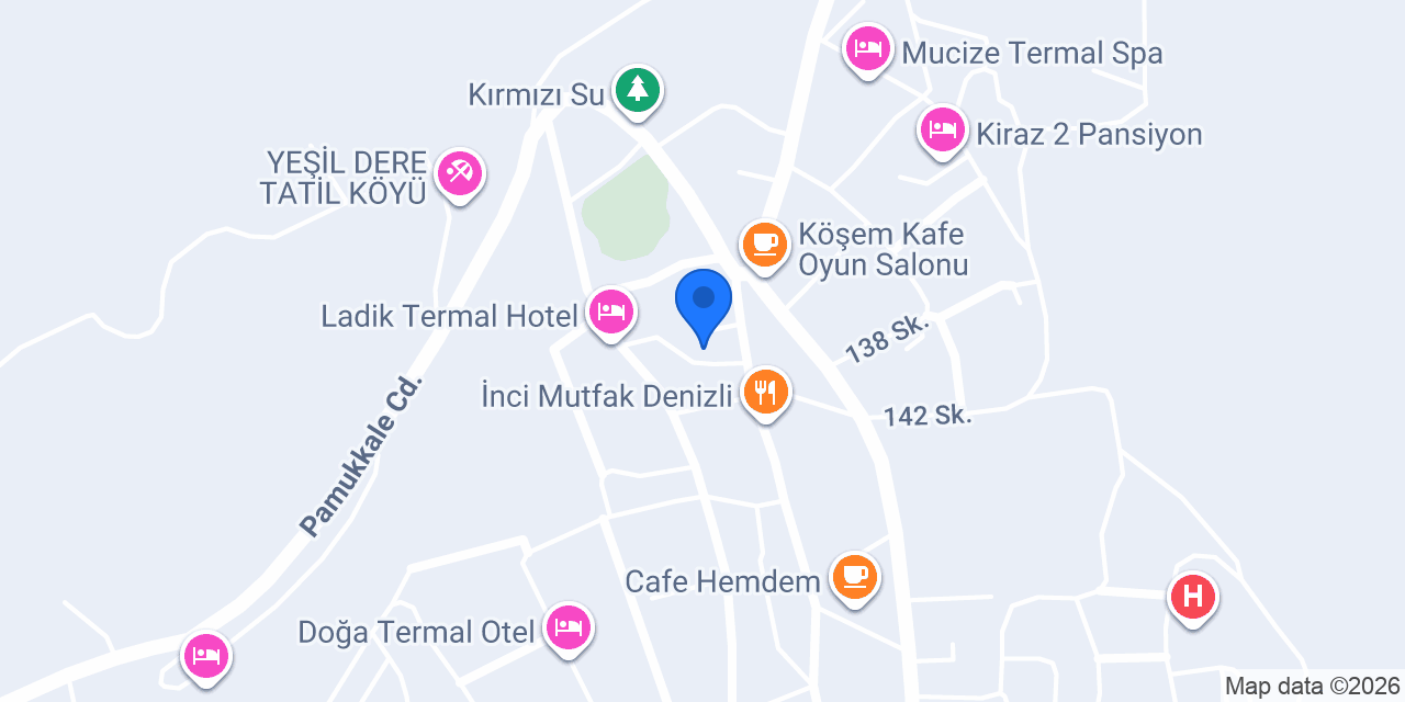 Sağıroğlu Pansiyon konumu