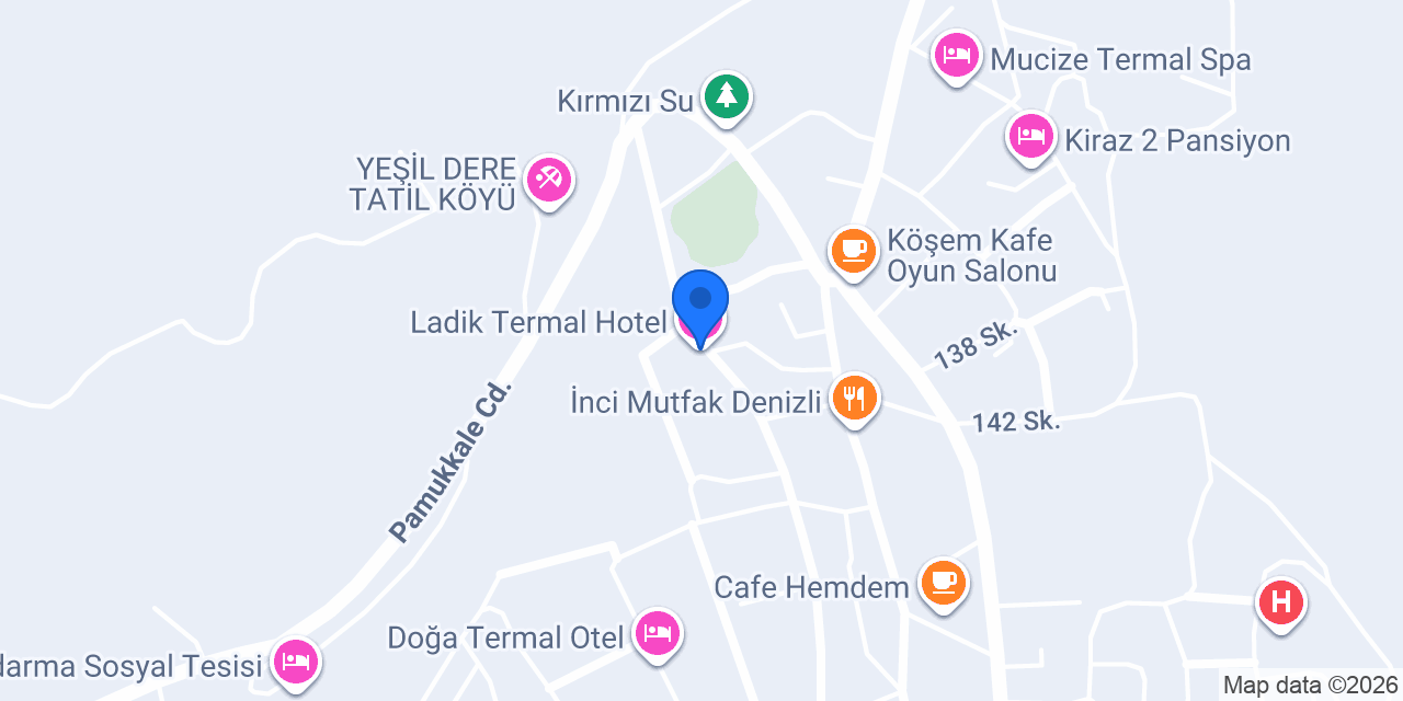 Ladik Termal Hotel konumu