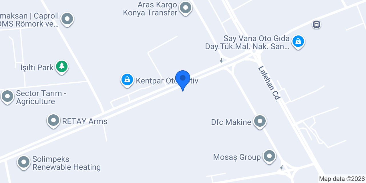 Presan Prefabrik konumu