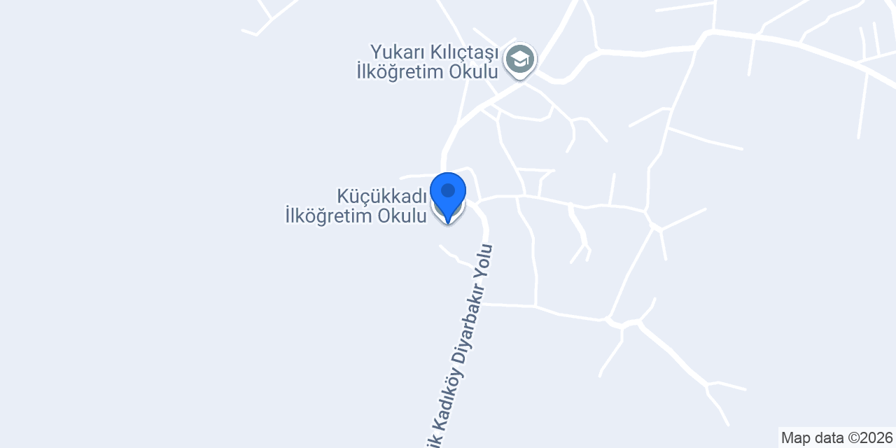 Küçükkadı İlköğretim Okulu konumu