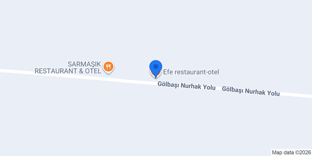 Efe restaurant-otel konumu