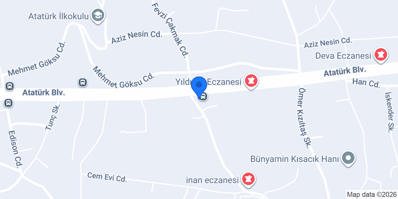 DENİZ MARKET konumu