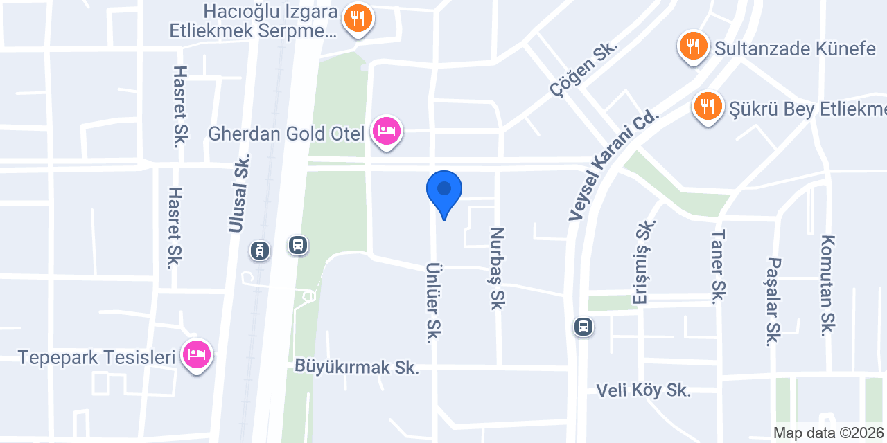 Şahin Optik konumu