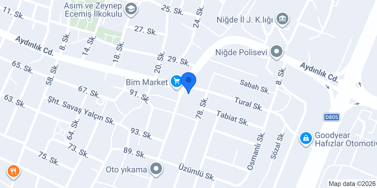 Polat Unlu mamülleri konumu