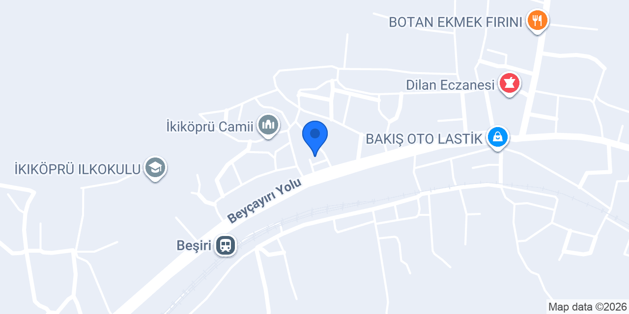 İkiköprü Belediyesi konumu
