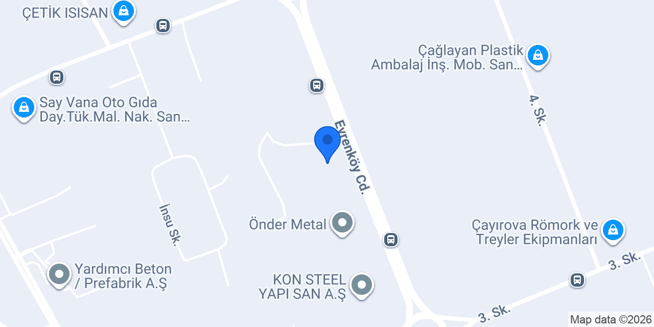 Dempo Gıda Ambalaj A.Ş. konumu