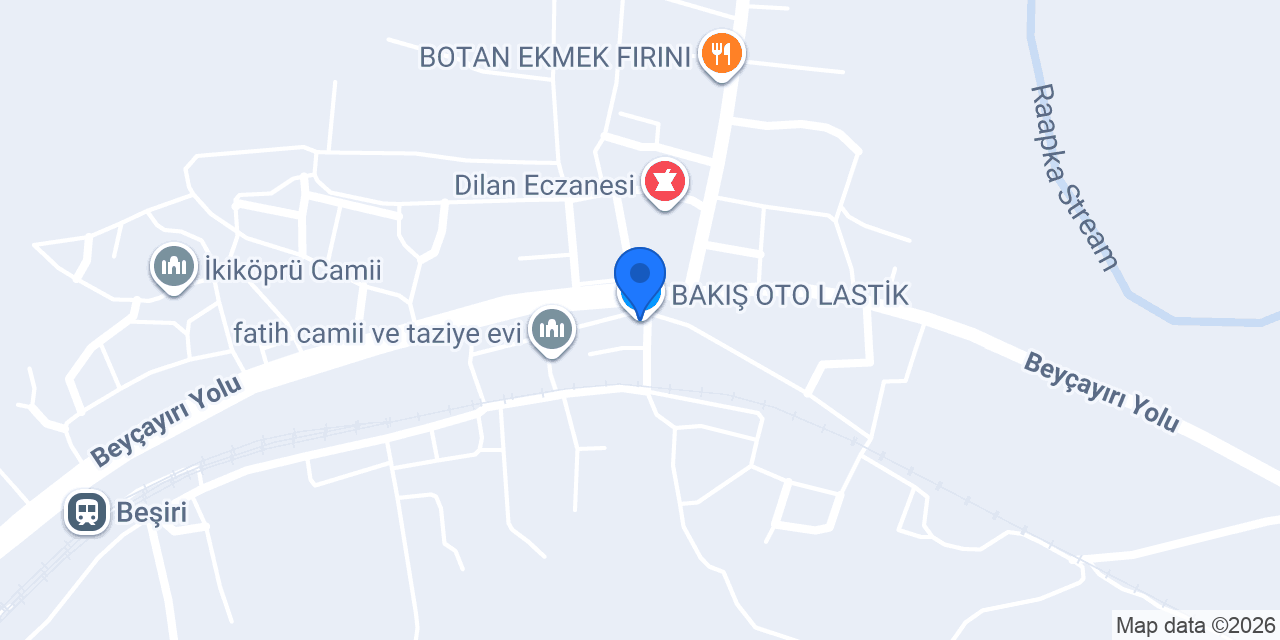 BAKIŞ OTO LASTİK konumu