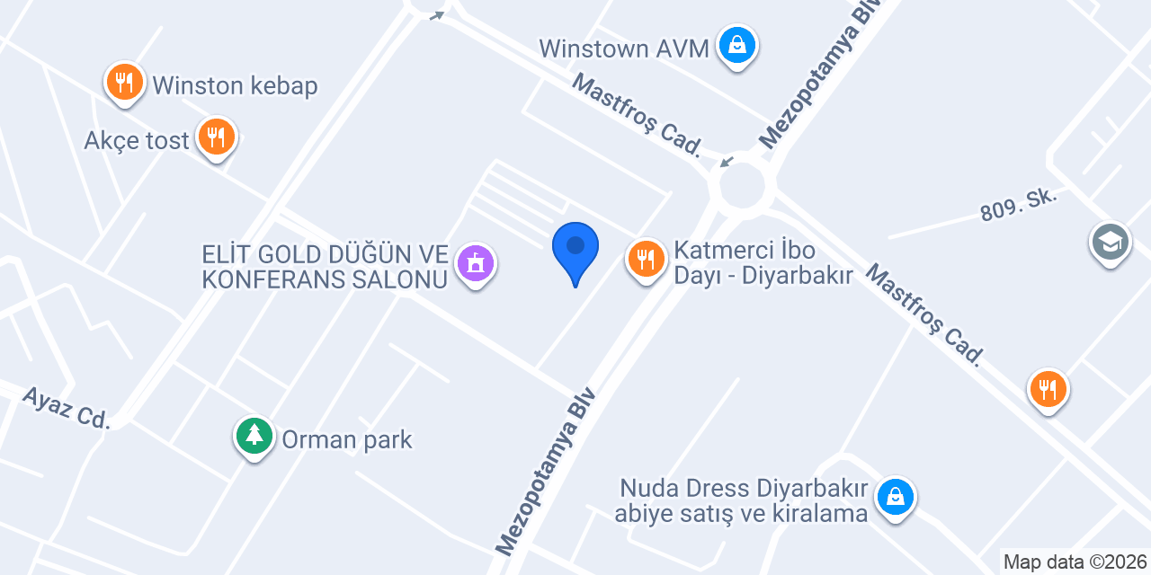 DenizBank Kayapınar Şubesi konumu