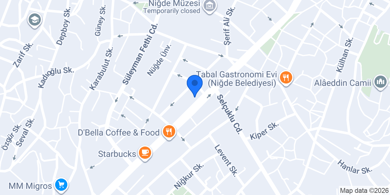 Grande Döner Niğde konumu