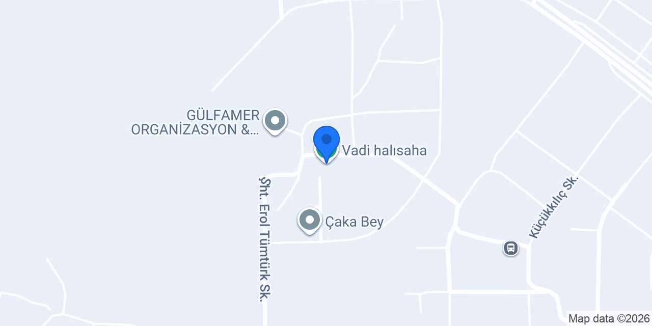 Vadi halısaha konumu