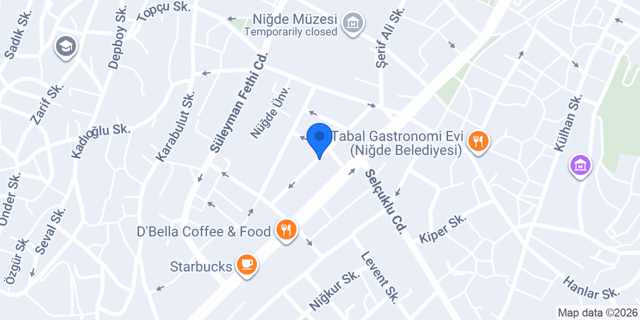 Hypatia Kitap Kafe konumu