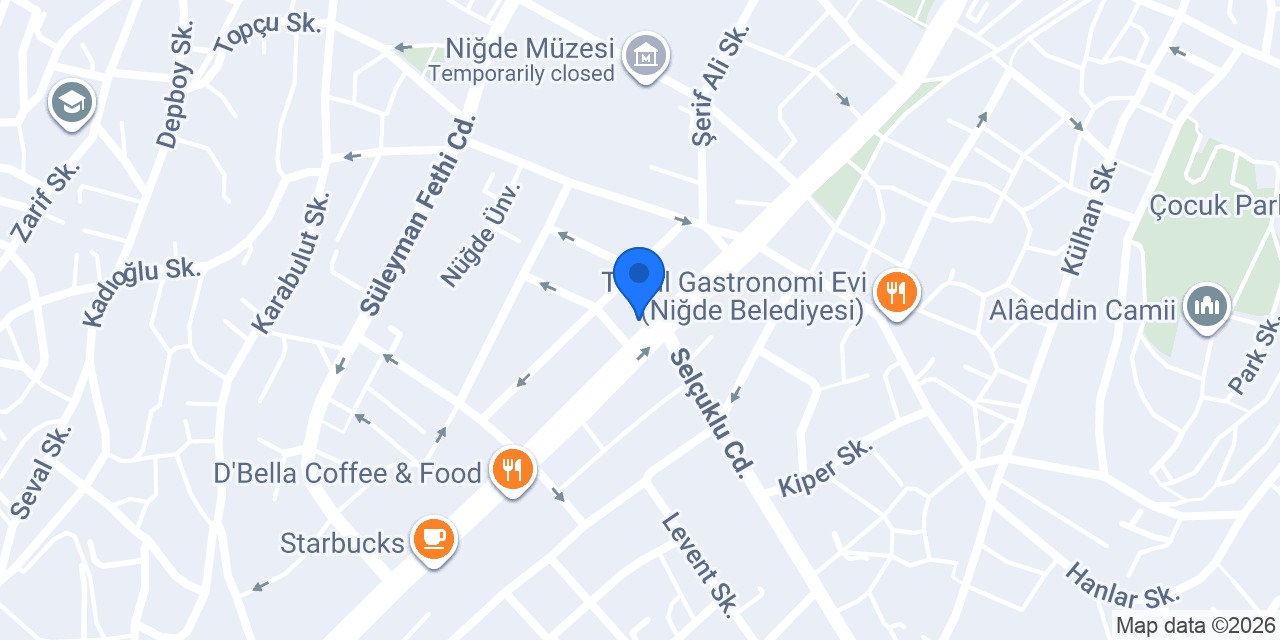 Karaca Mimarlık konumu