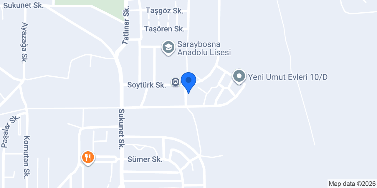 AGD Selçuklu Temsilciliği Kosava Lokali konumu