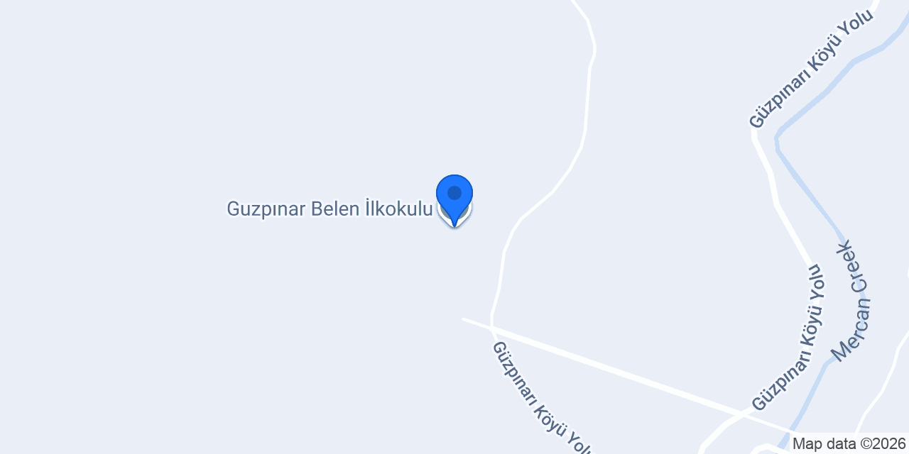 Guzpınar Belen İlkokulu konumu