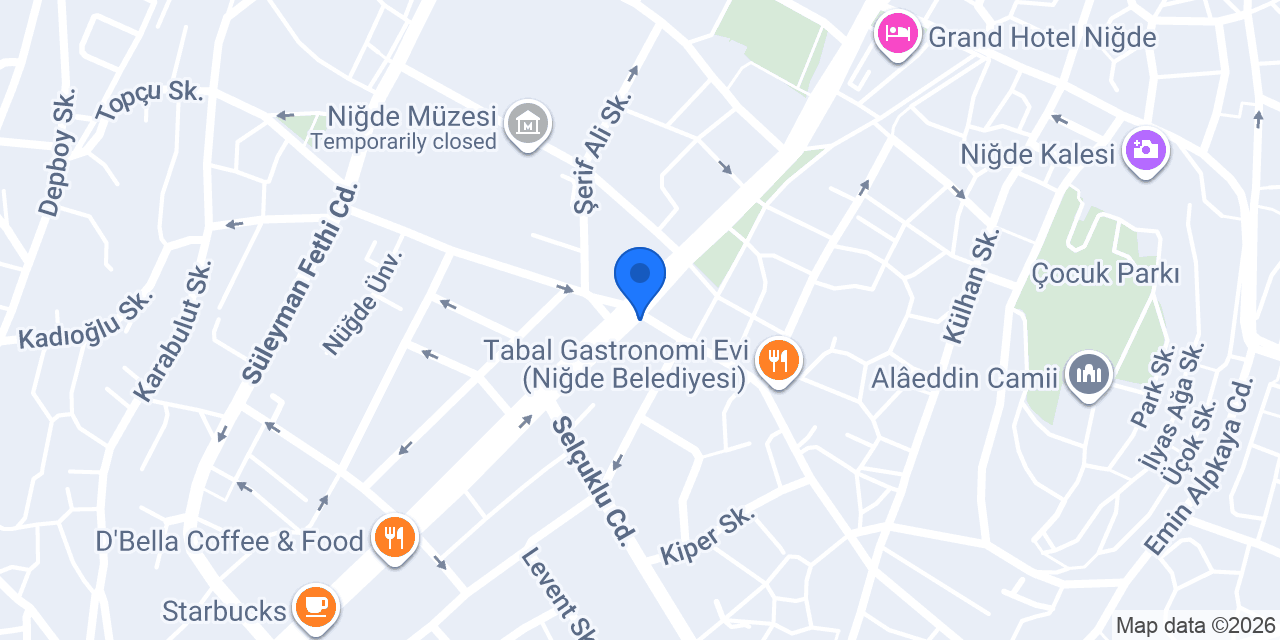 SAMSUNG-Niğde konumu