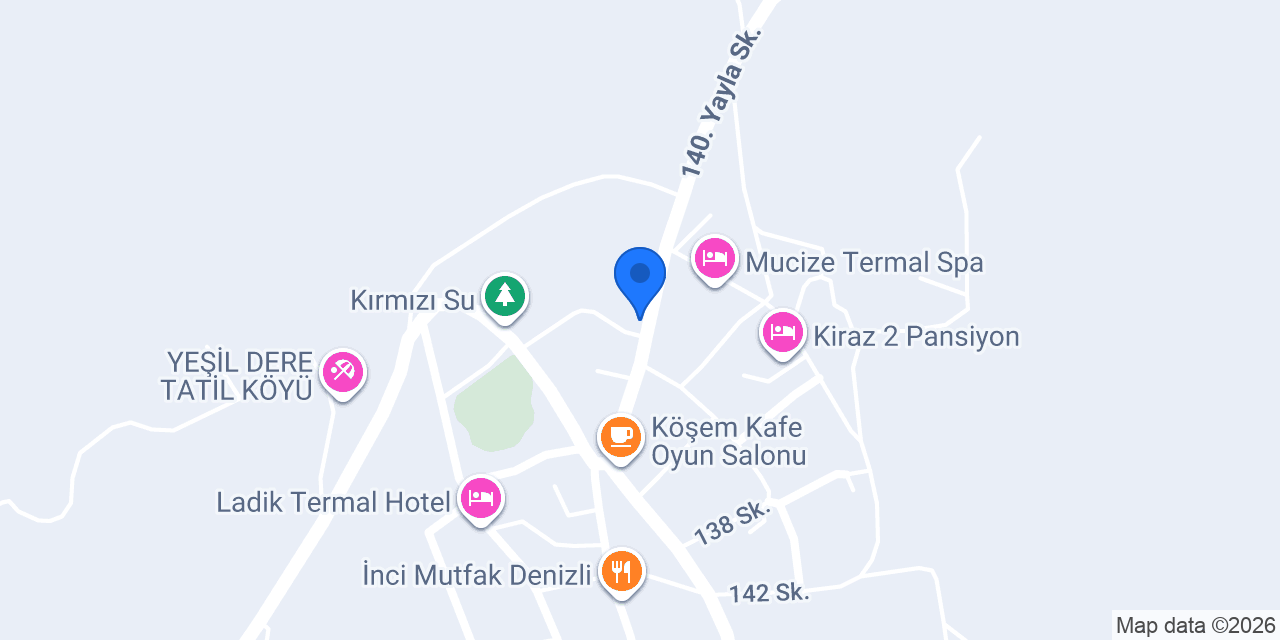 Turan Pansiyon konumu