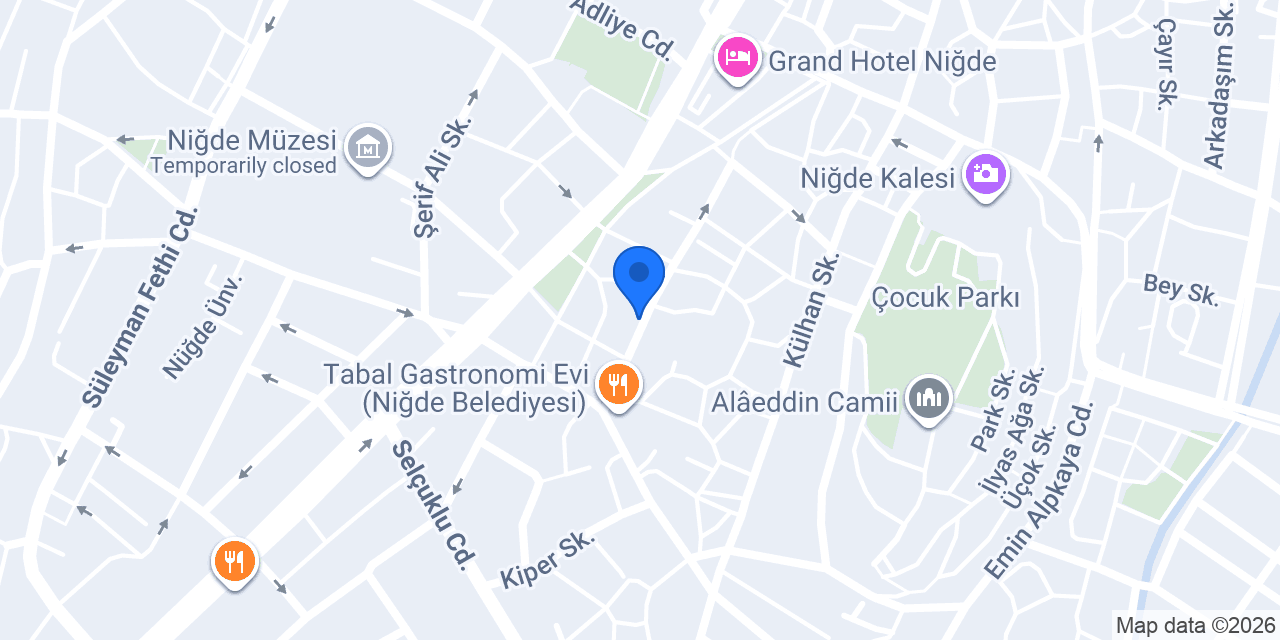 Güneş Ajans konumu