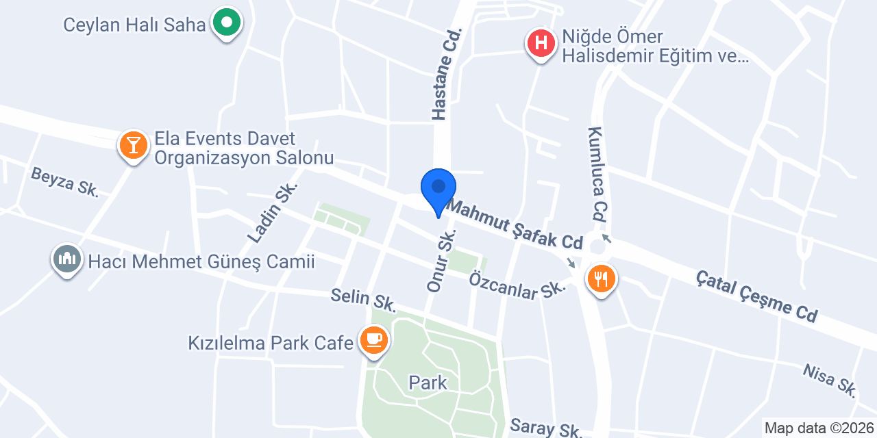 Kavurmacı Şevket Usta konumu