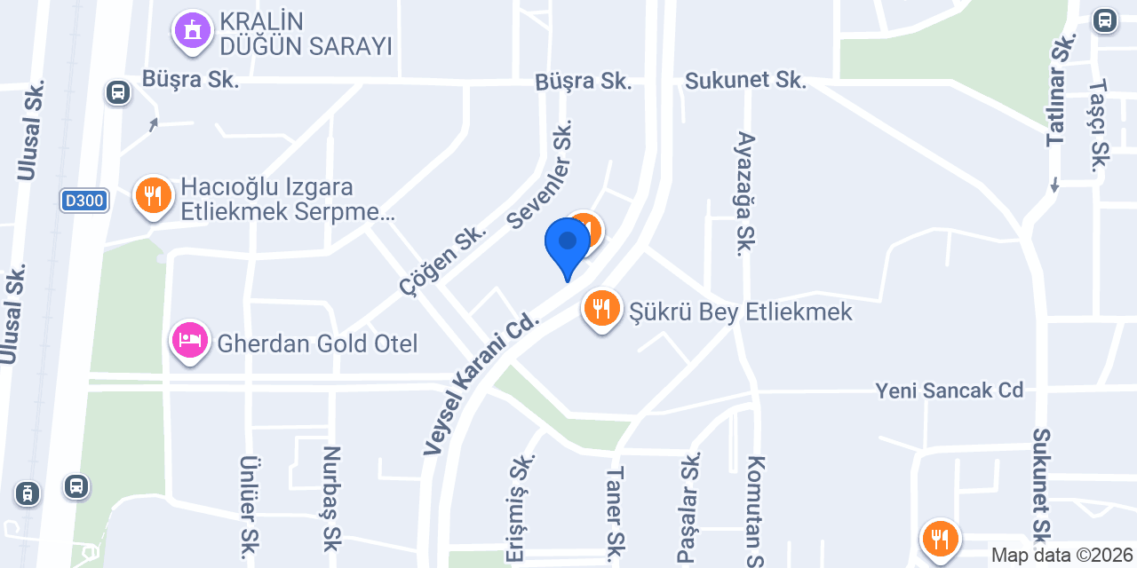 Özel Bayraktar Engelli Bakım Merkezi konumu