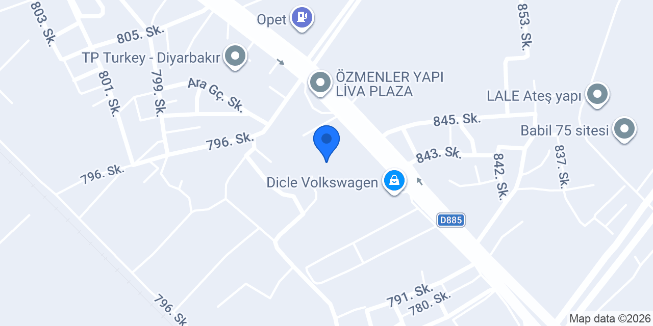 Fida Psikoteknik Değerlendirme Merkezi konumu
