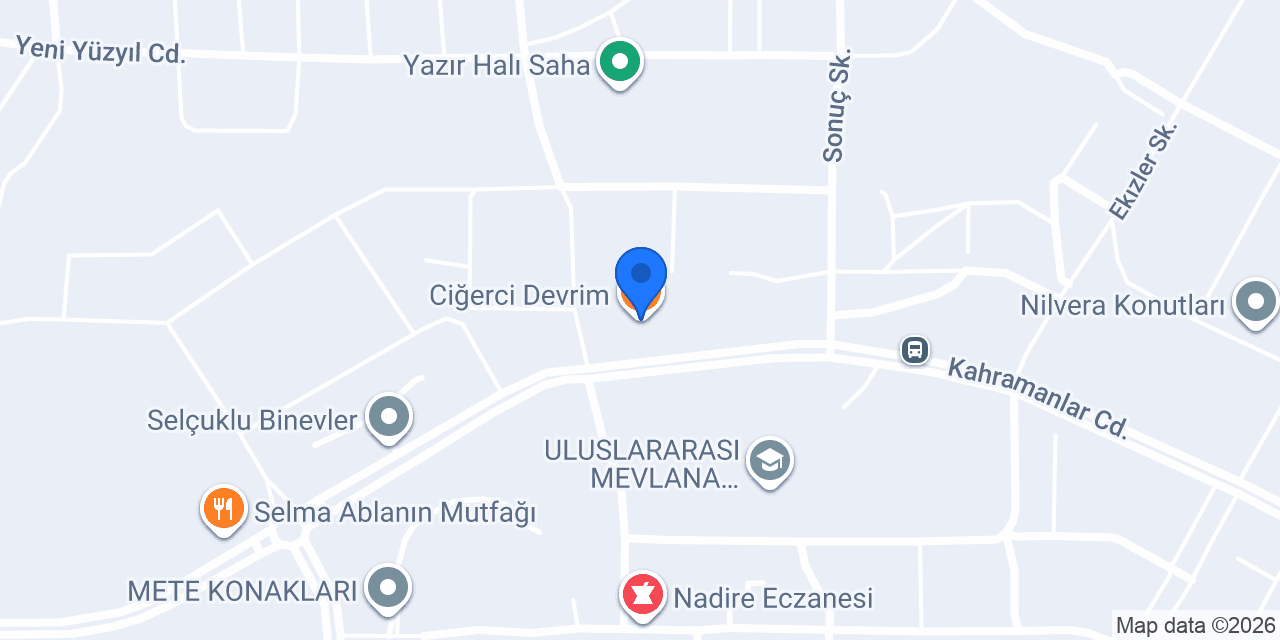 Ciğerci Devrim konumu