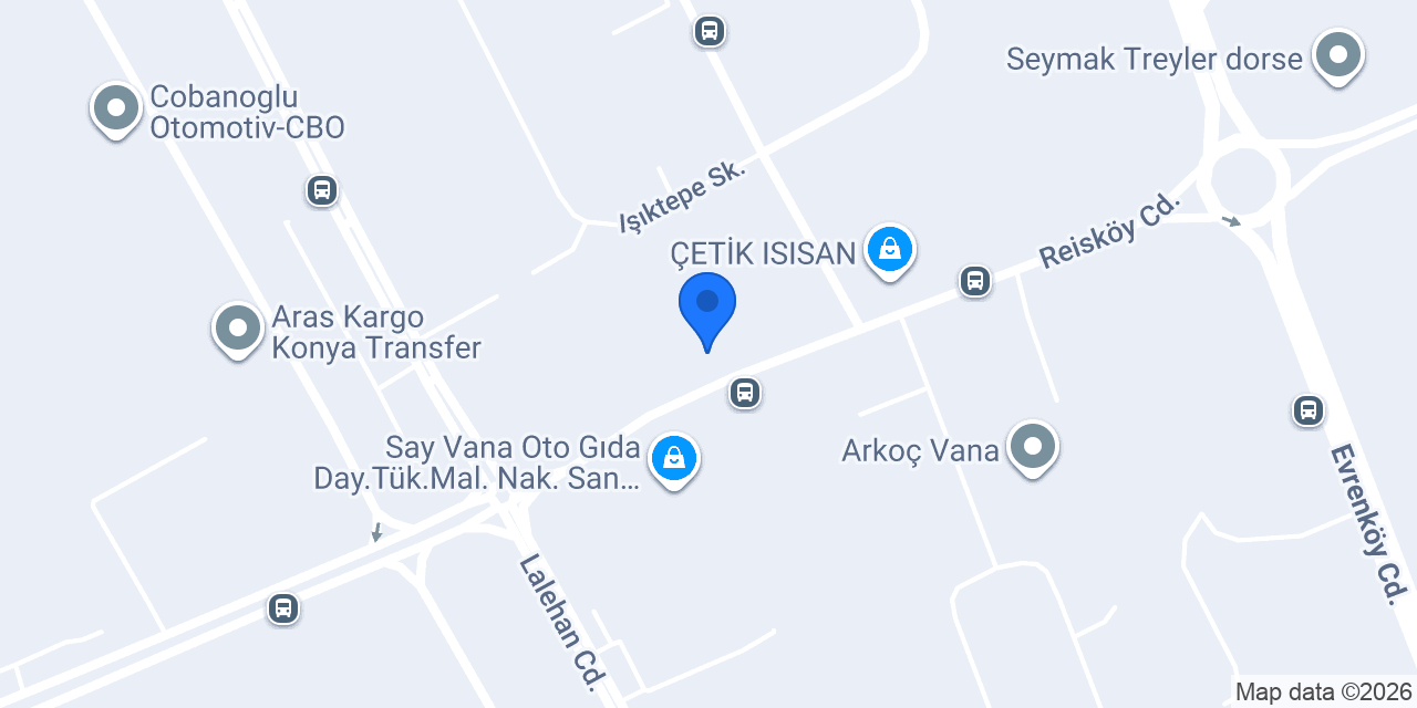 AVA METALURJİ konumu