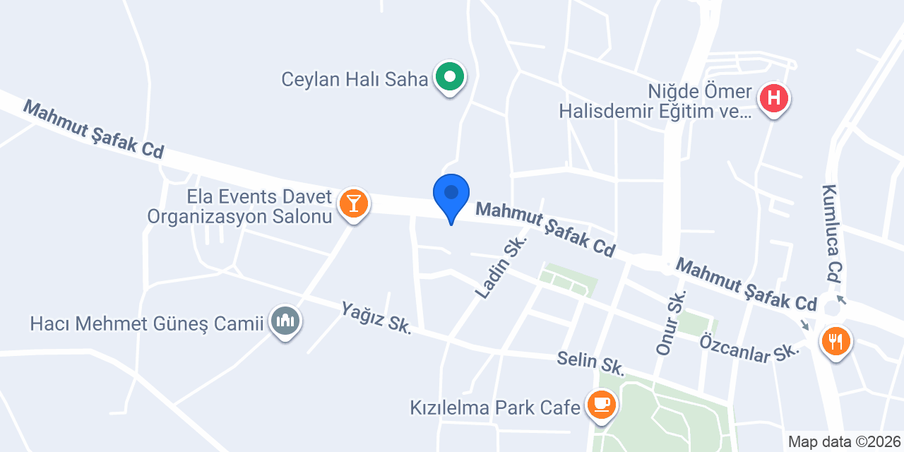 ÇINAR YAPI MARKET konumu