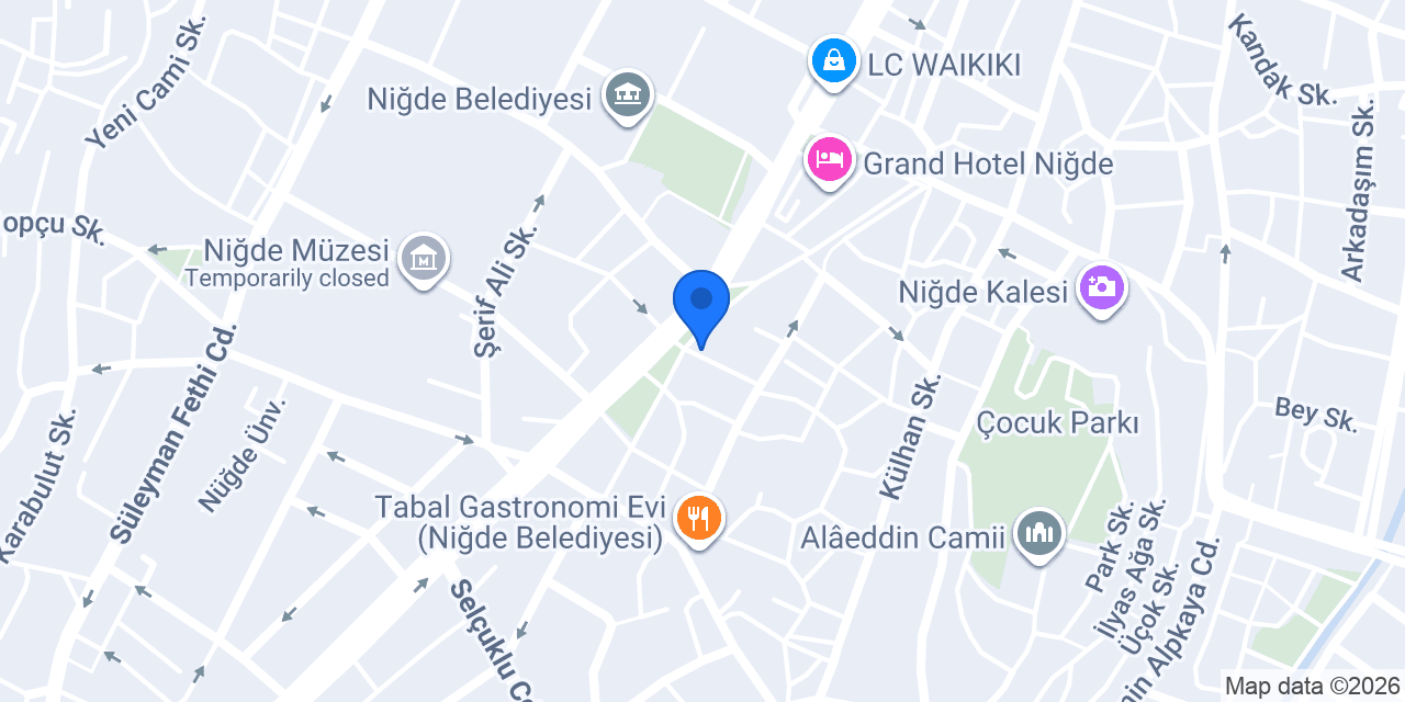Çağlar Süzer Mimarlık konumu