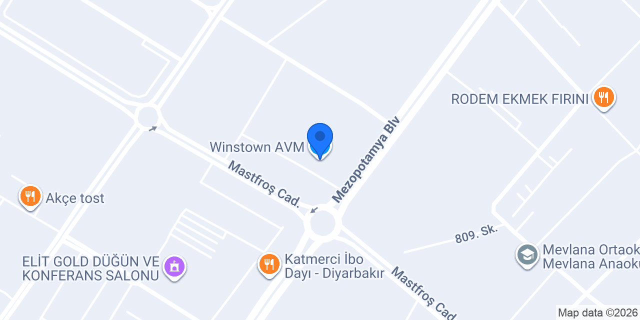 Winstown AVM konumu