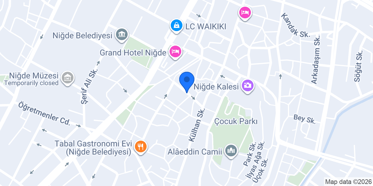 Mültezem Doğal Taş konumu