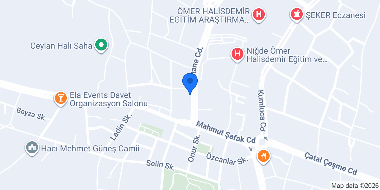 NİĞDE MEDİKAL konumu